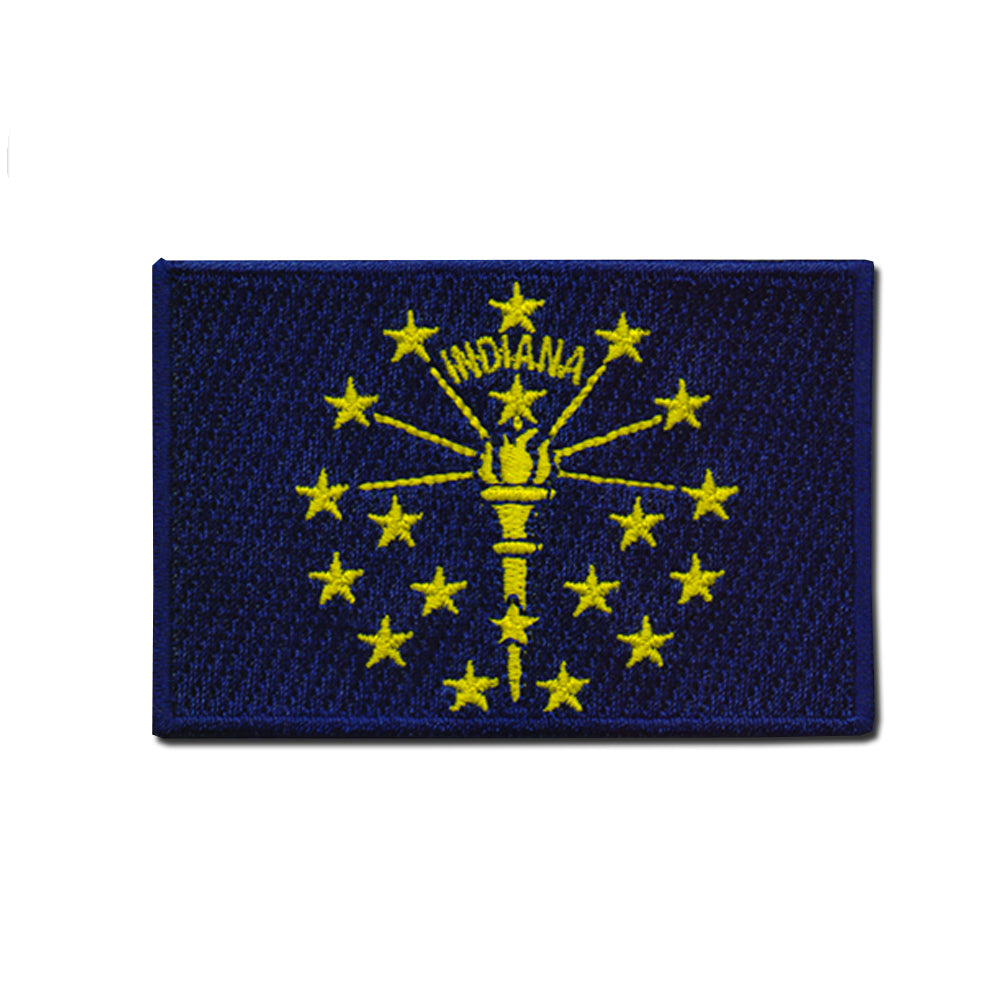 Indiana State Flag Rectangle Patch