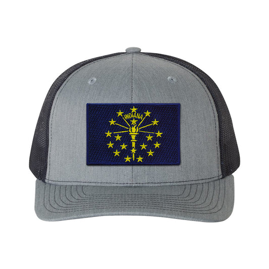 Torch and Stars Mesh Snapback Cap