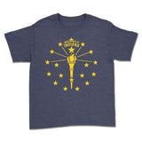 Torch and Stars Youth Tee