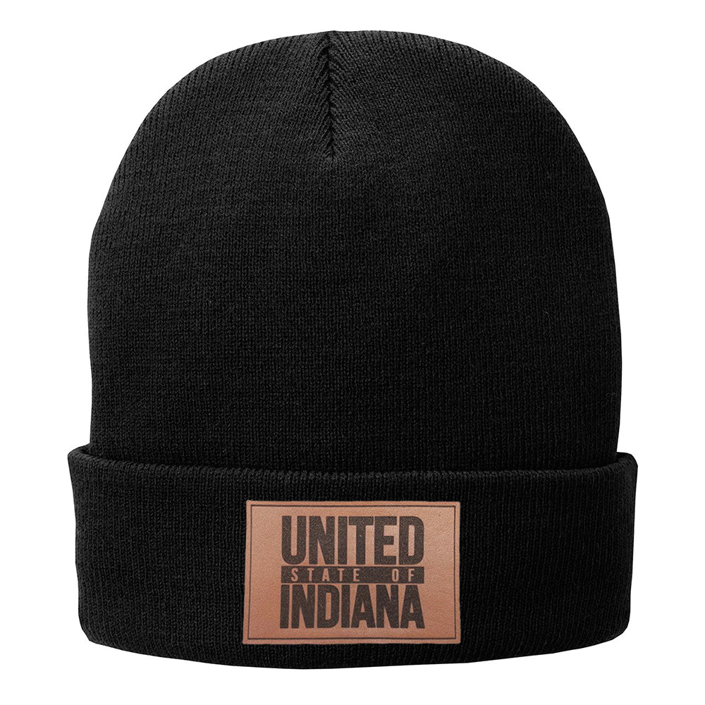 United State of Indiana Fleece-Lined Beanie