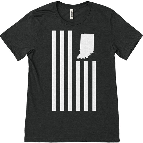 USI Flag Tee (10 Year Anniversary) - United State of Indiana: Indiana-Made T-Shirts and Gifts