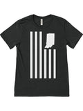 USI Flag Tee (10 Year Anniversary) - United State of Indiana: Indiana-Made T-Shirts and Gifts