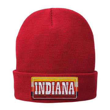 Vintage Indiana Fleece-Lined Beanie