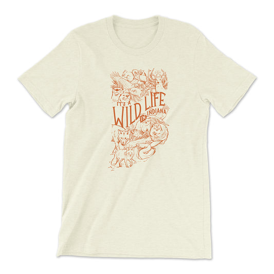 Wild Life IN Indiana Tee