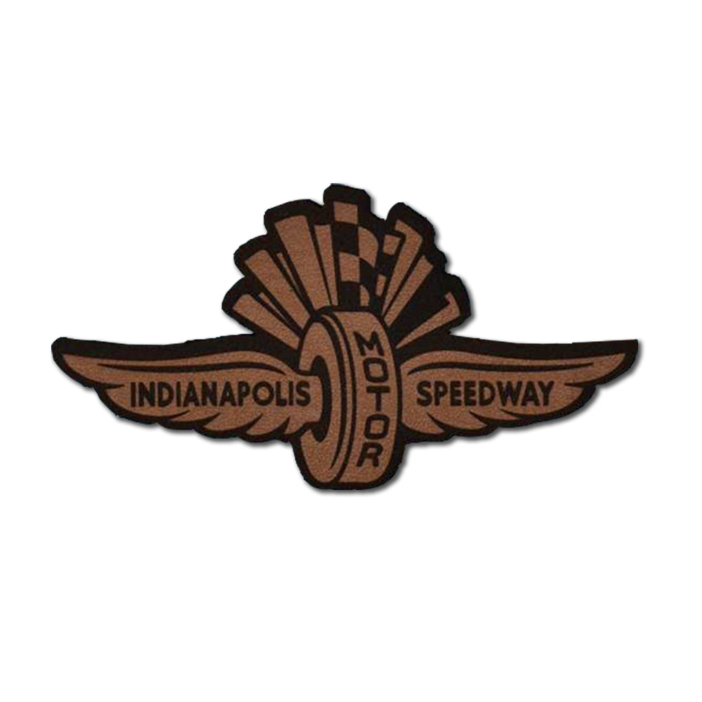 IMS Winged Wheel Leather Patch