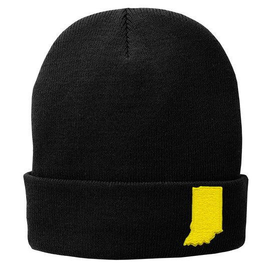 Yellow Indiana Beanie