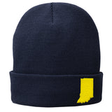 Yellow Indiana Beanie