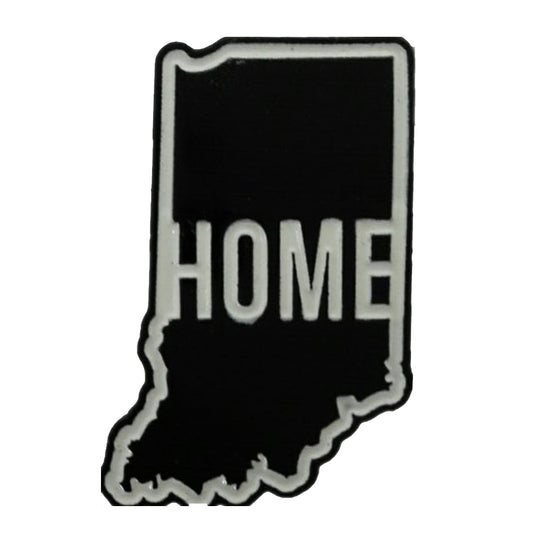 This is Home Enamel Pin - United State of Indiana: Indiana-Made T-Shirts and Gifts