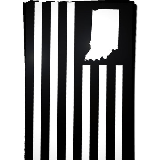 USI Flag Sticker - United State of Indiana: Indiana-Made T-Shirts and Gifts